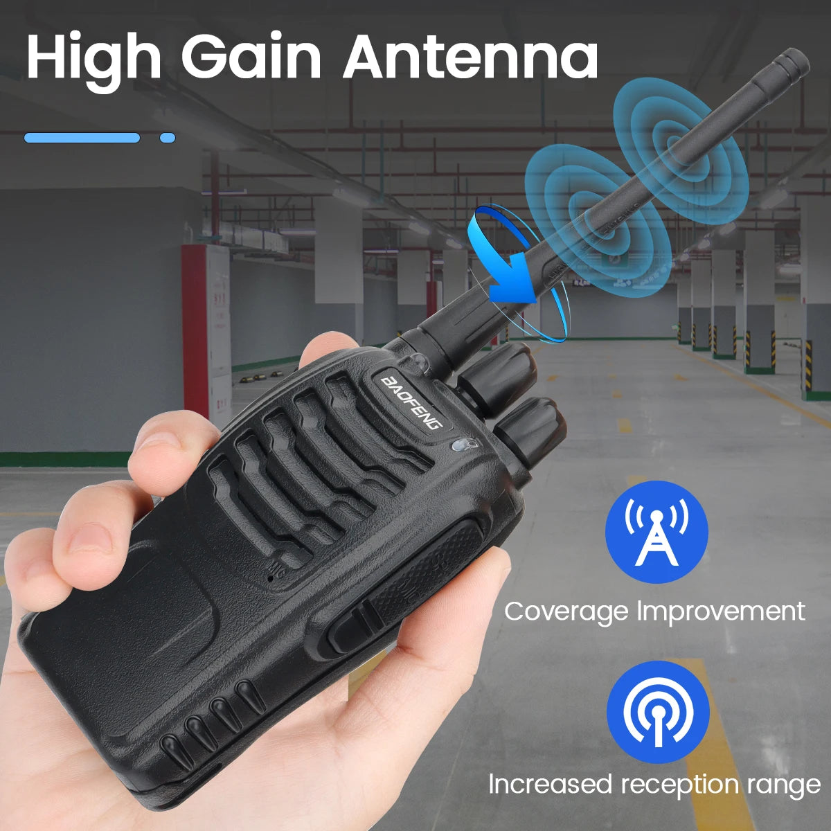 Baofeng BF-88E UHF Two Way Radio for Hunting Outdoors