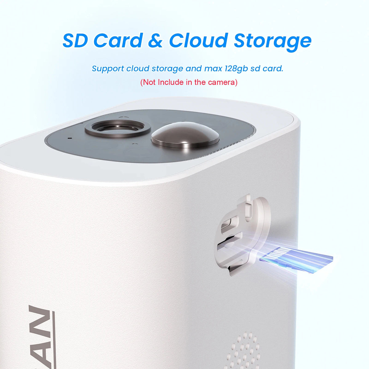 Anran Outdoor Wireless WiFi Security Camera With Solar Power