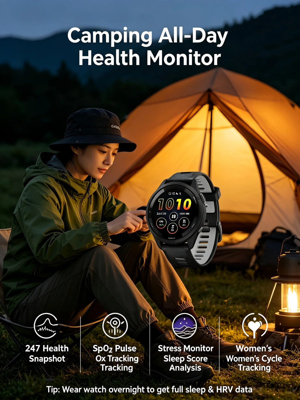 Garmin Forerunner 265 GPS Smartwatch With Health And Activity Tracking