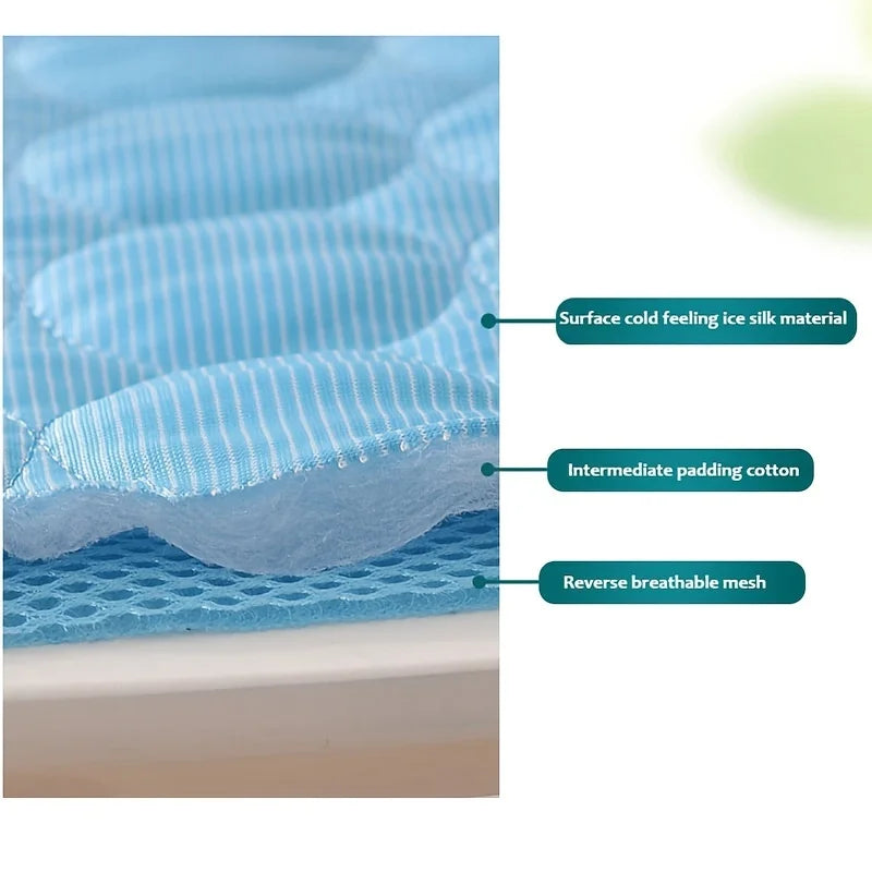 Summer Dog Cooling Mat Pet Cold Bed Extra Large for Small Big Dogs Pet Accessories Cat Durable Blanket Sofa Ice Pad Blanket