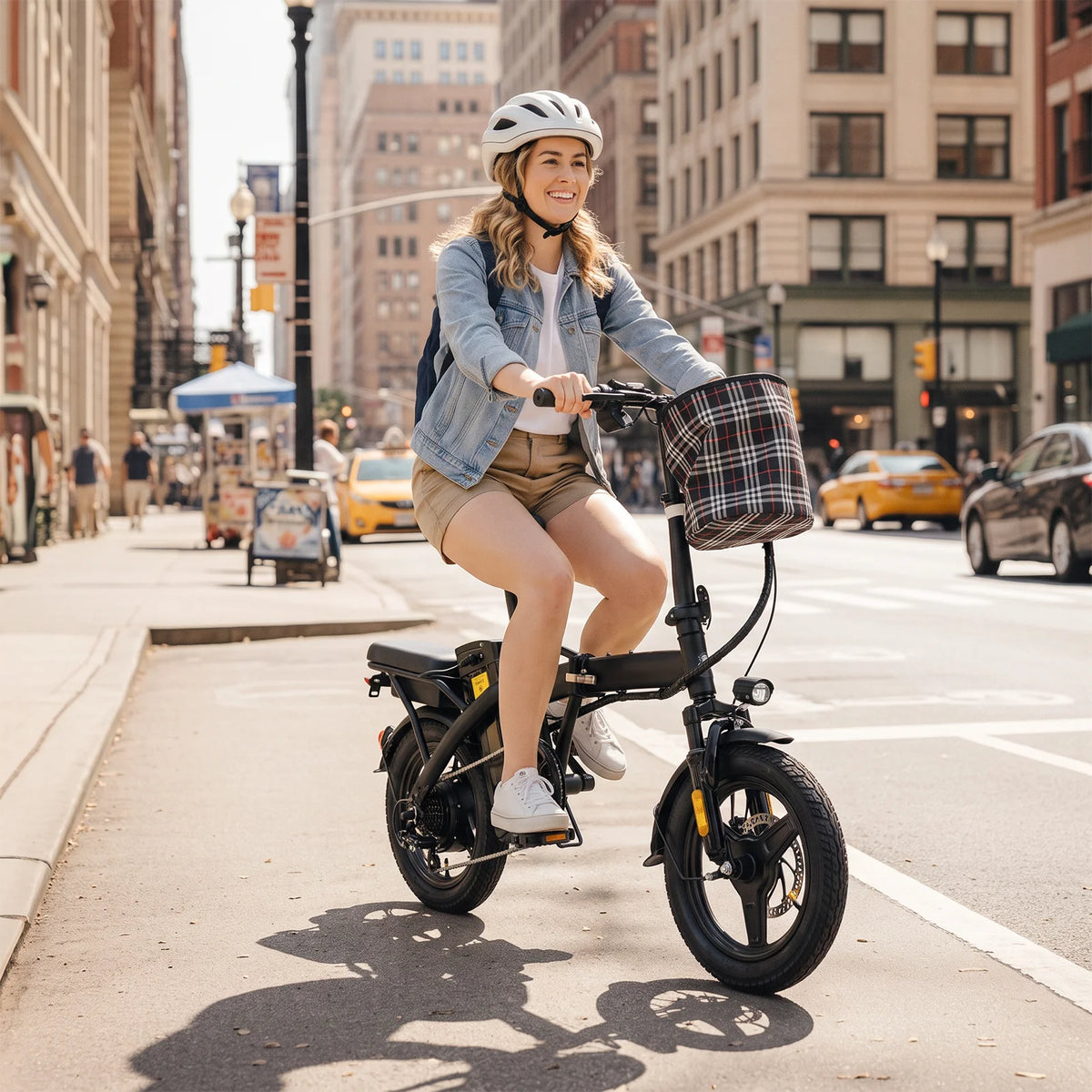 HEZZO T5 Folding Electric Bike With 750W Peak Motor