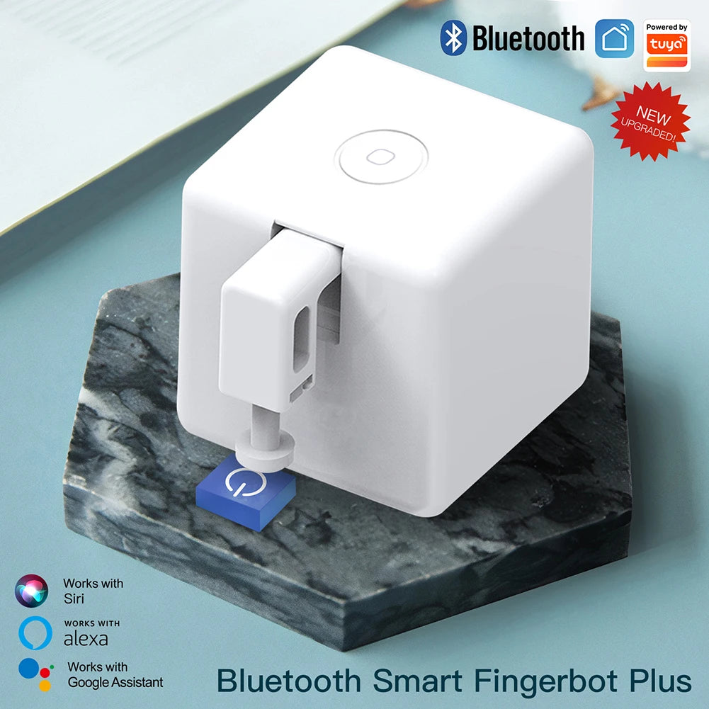 MOES Tuya Smart Bluetooth Fingerbot Switch Button Pusher Smart Life App Voice Control via Alexa, Google Assistant
