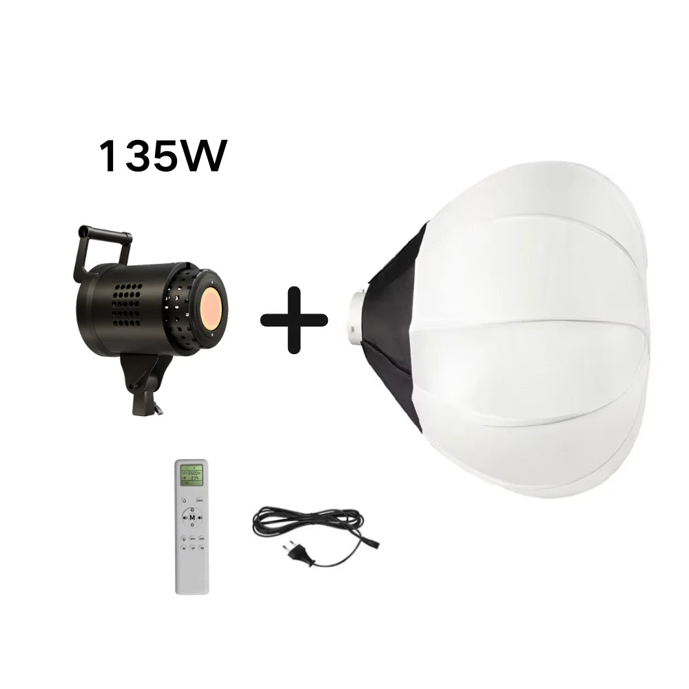 SH 115W LED Video Light With Bowens Mount Studio Lamp