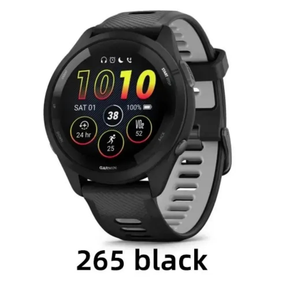 Garmin Forerunner 265 GPS Smartwatch With Health And Activity Tracking
