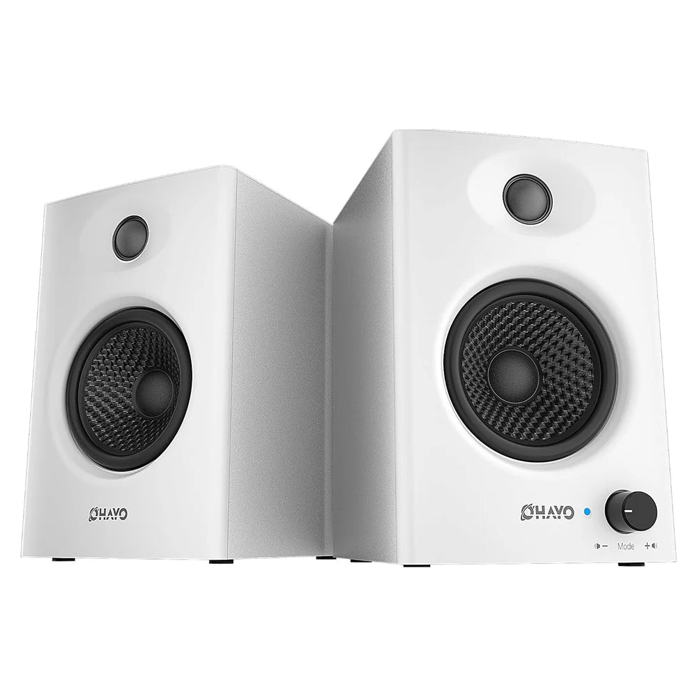 Ohayo Bluetooth 5.3 60W Wireless Bookshelf Speakers For Home PC