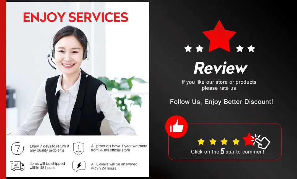 Autel MX-Sensor 433 315MHZ TPMS Sensor MaxiTPMS Tire Pressure Monitor Tester Tire Repair Tools Scanner Programming MX-Sensor