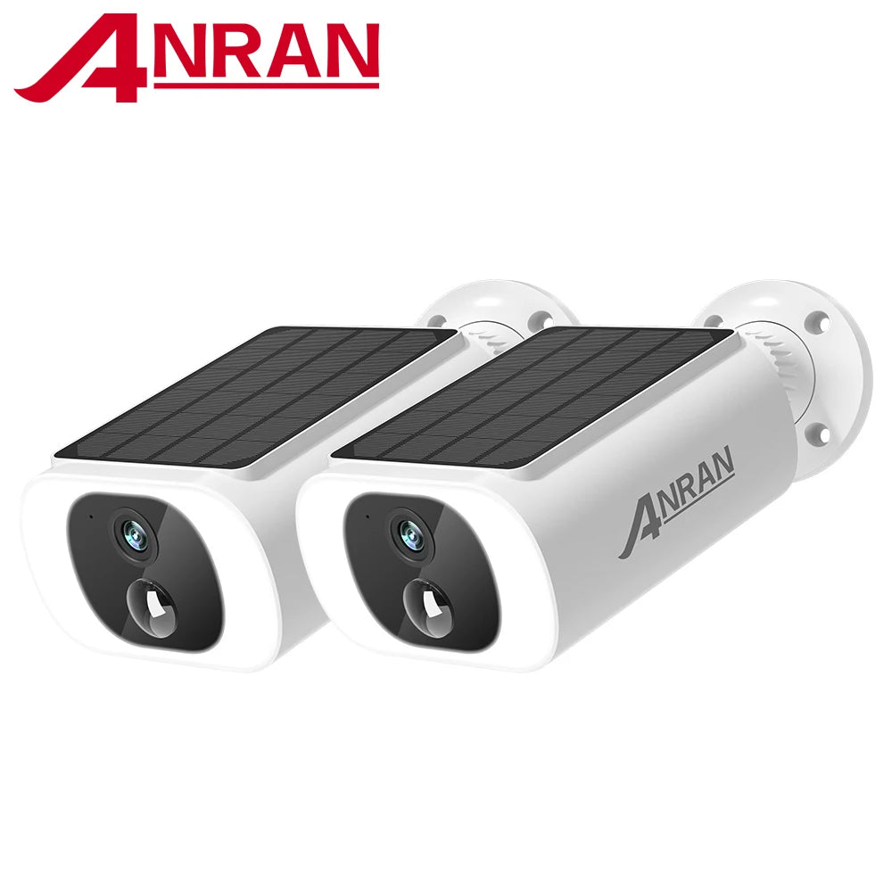 Anran Outdoor Wireless WiFi Security Camera With Solar Power
