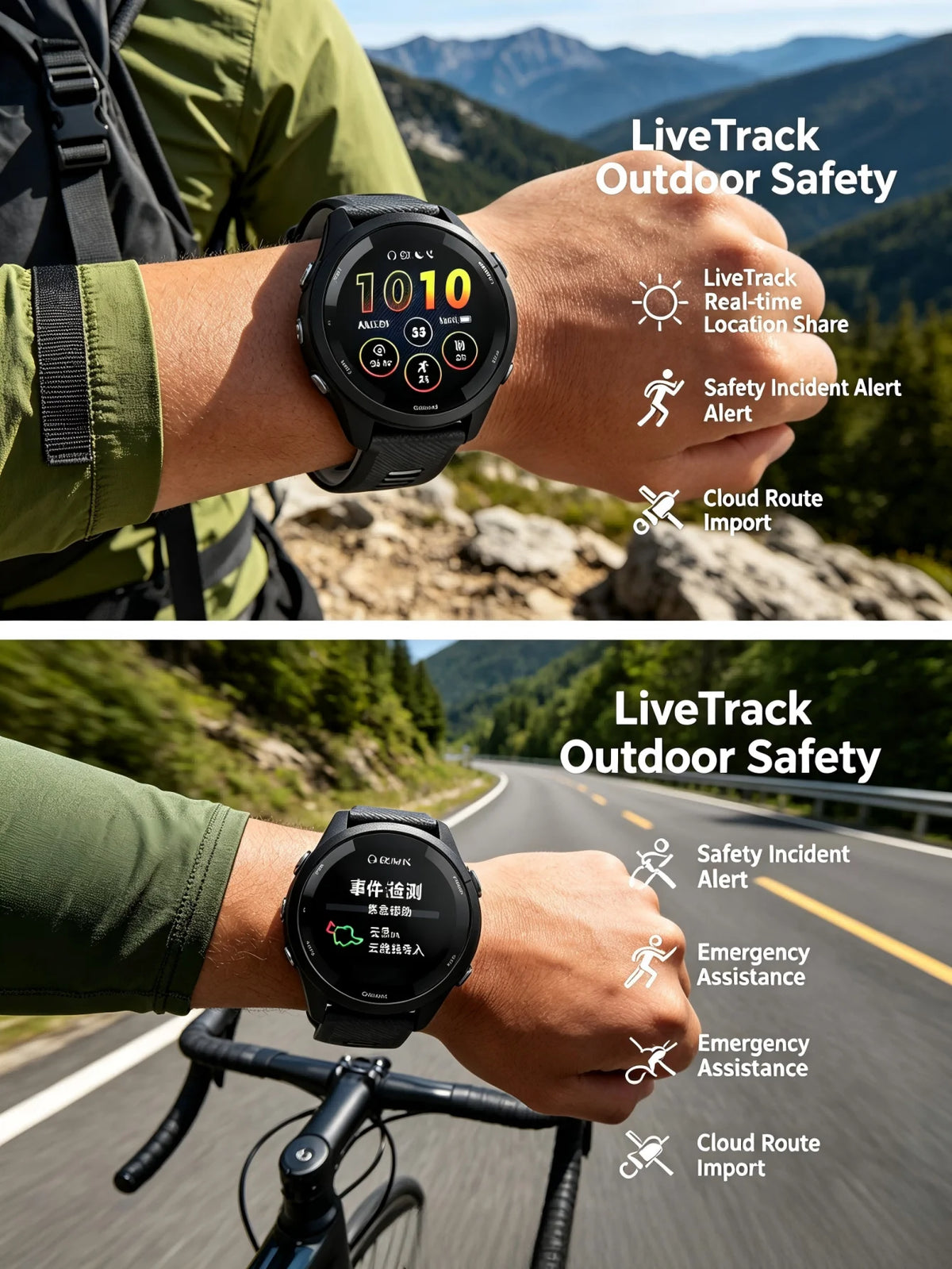 Garmin Forerunner 265 GPS Smartwatch With Health And Activity Tracking