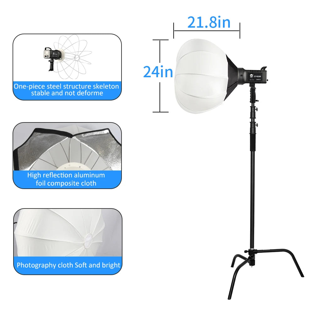 Bowens Video Studio Kit 90/135W 220V Photography Light Dimmable Kit LED Lamp 2m Tripod Flash Studio Lighting 3000-6000K 3 Color