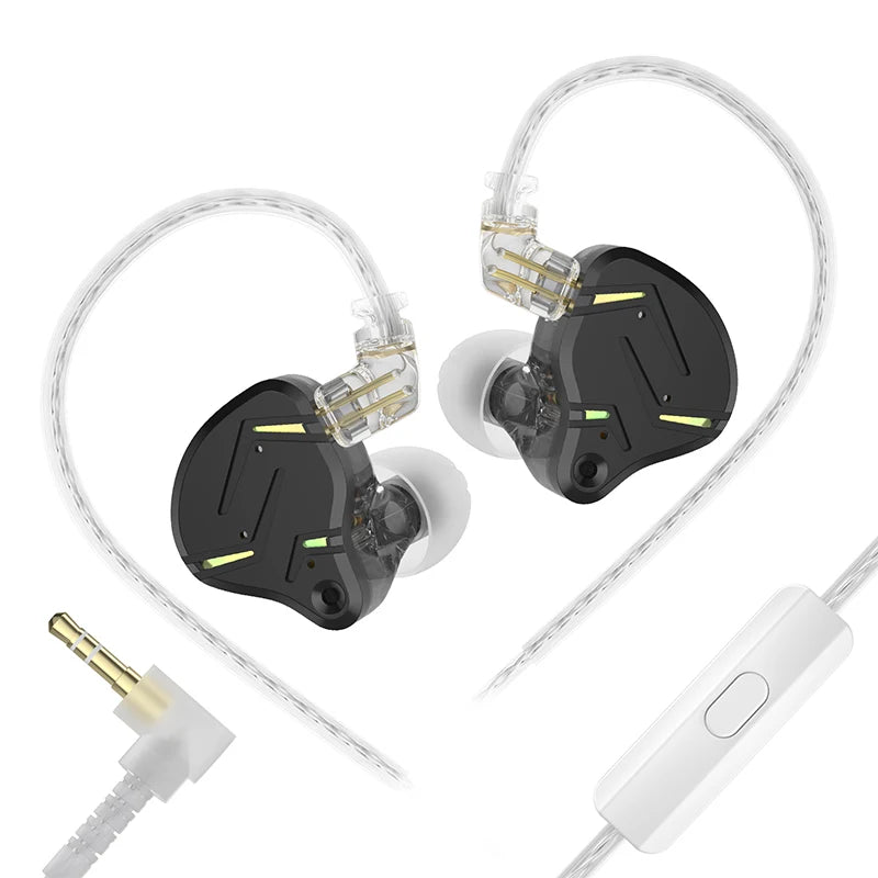 ZST pro X KZ 1BA 1DD Hybrid Driver Wired Earbuds Deep Bass HiFi In-Ear Monitor Headphone for Gaming And Musician
