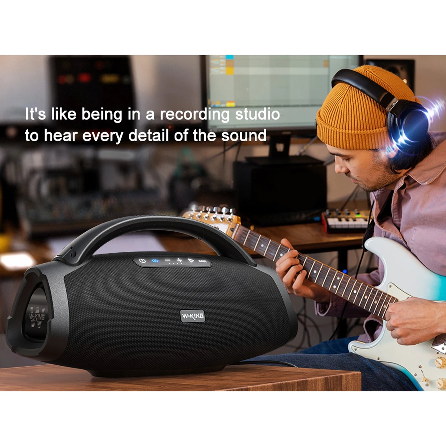 W-King X20 Portable Bluetooth Speaker With Waterproof Design