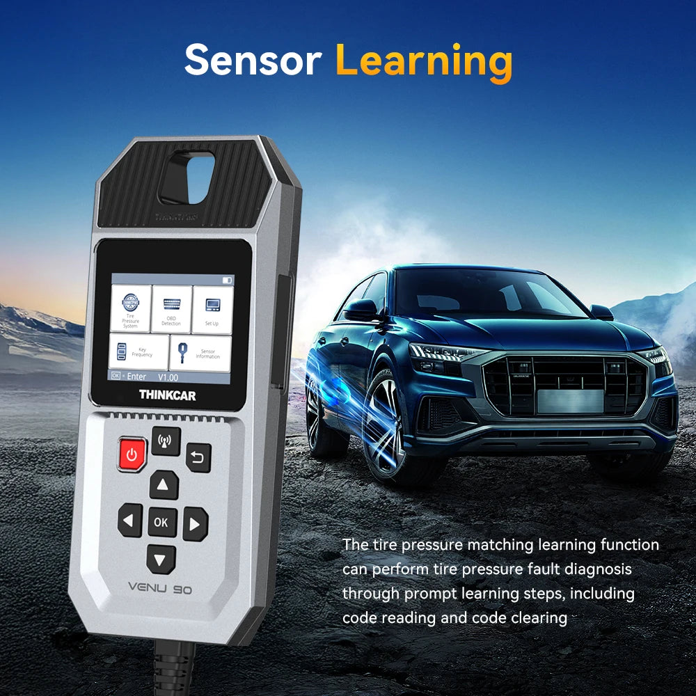 THINKCAR VENU 90 Car Tire Pressure Diagnose Tool Automotive TPMS Sensor Programming Learning Activator For ThinkTool Pro 689BT