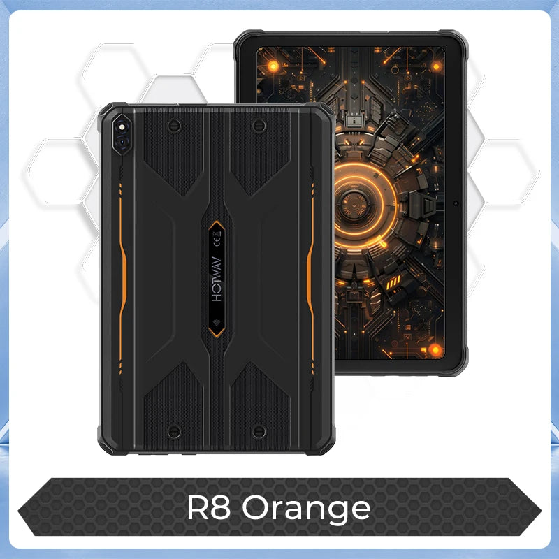 HOTWAV R8 Rugged Android Tablet With IP68 And IP69K Protection