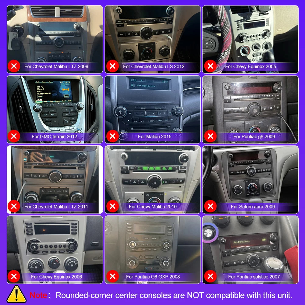 7inch Android 13 Car Touch Stereo Radio 2+32G GPS Navigation Head For Chevy Silverado Suburban Equinox Traverse Colorado GMC Sierra Terrain 2007-2018 Support Wireless Carplay Bluetooth FM WiFi Mirror Link Split Steering Wheel