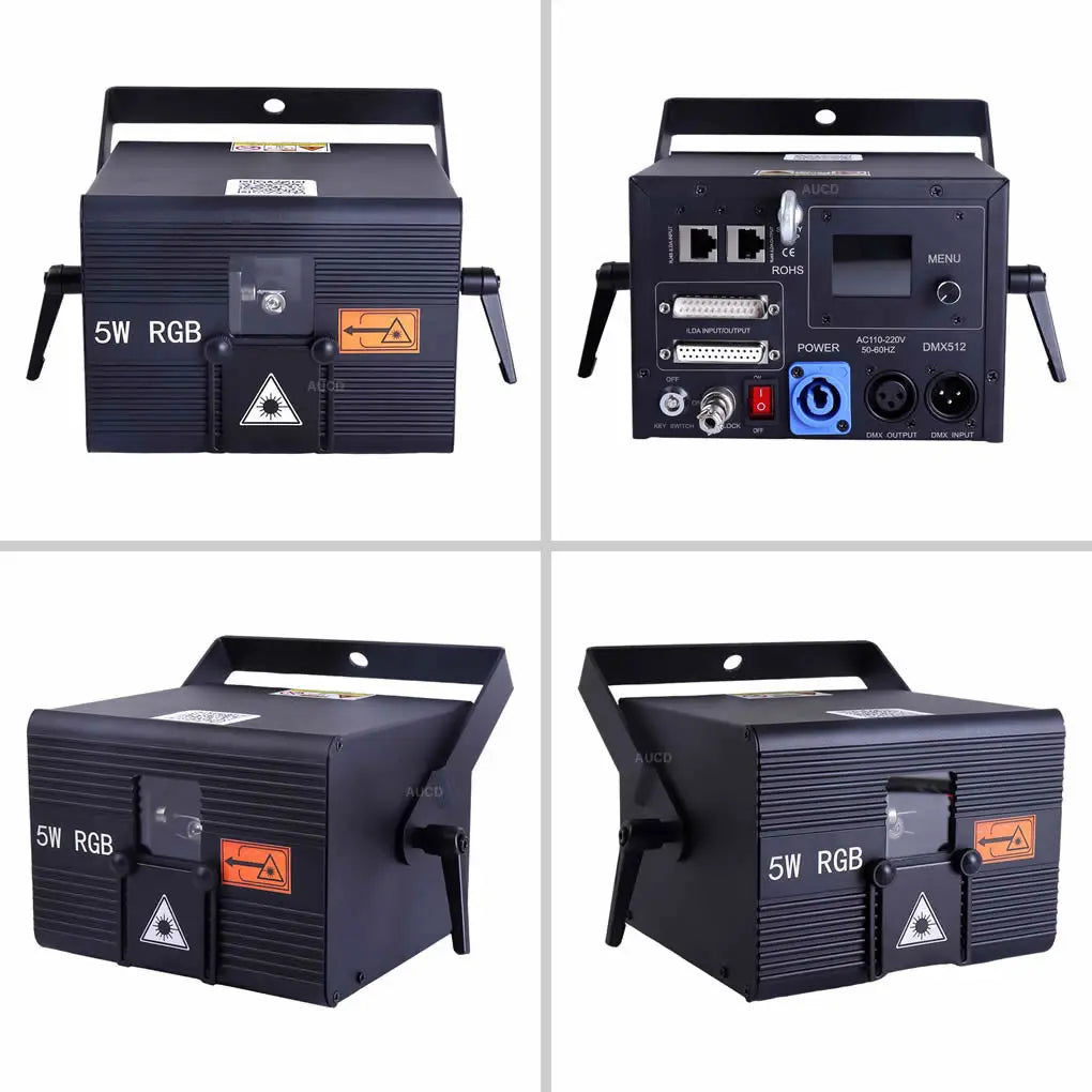 AUCD Laser Animation Projector With App Control Stage Lighting