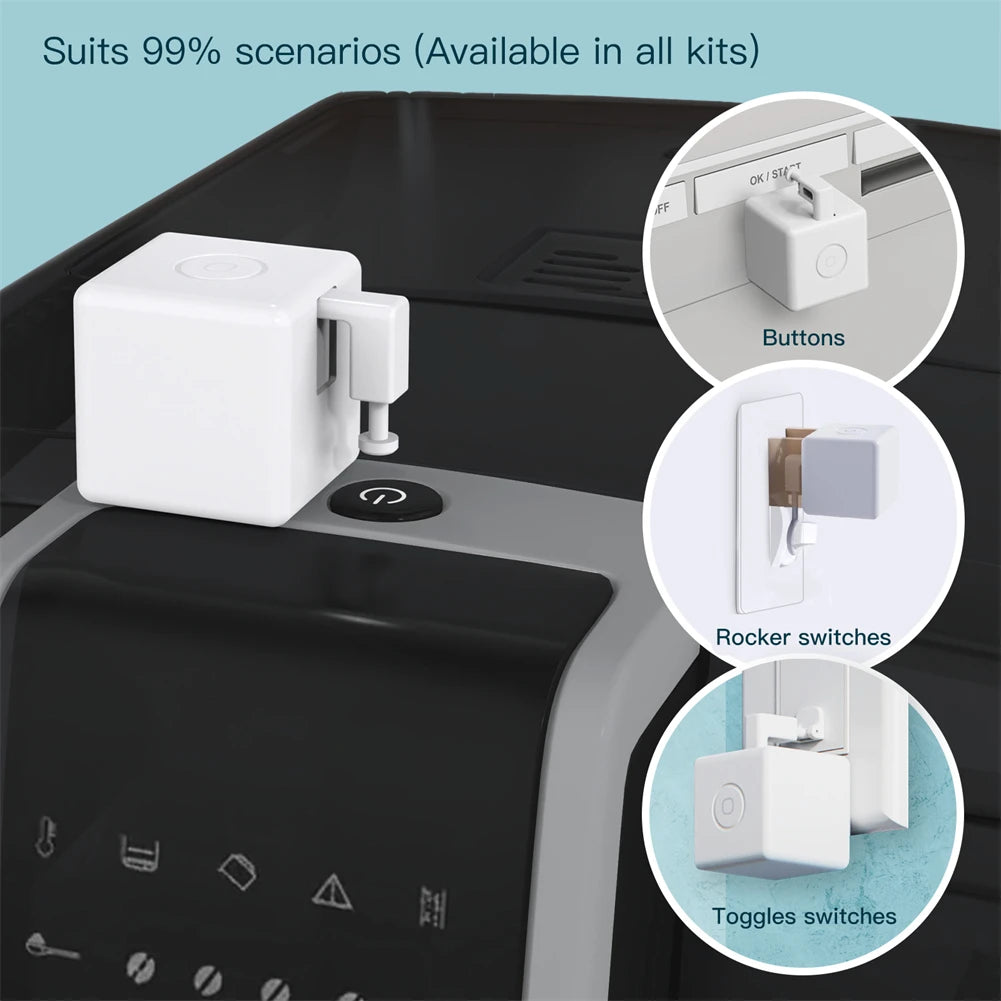 MOES Tuya Smart Bluetooth Fingerbot Switch Button Pusher Smart Life App Voice Control via Alexa, Google Assistant