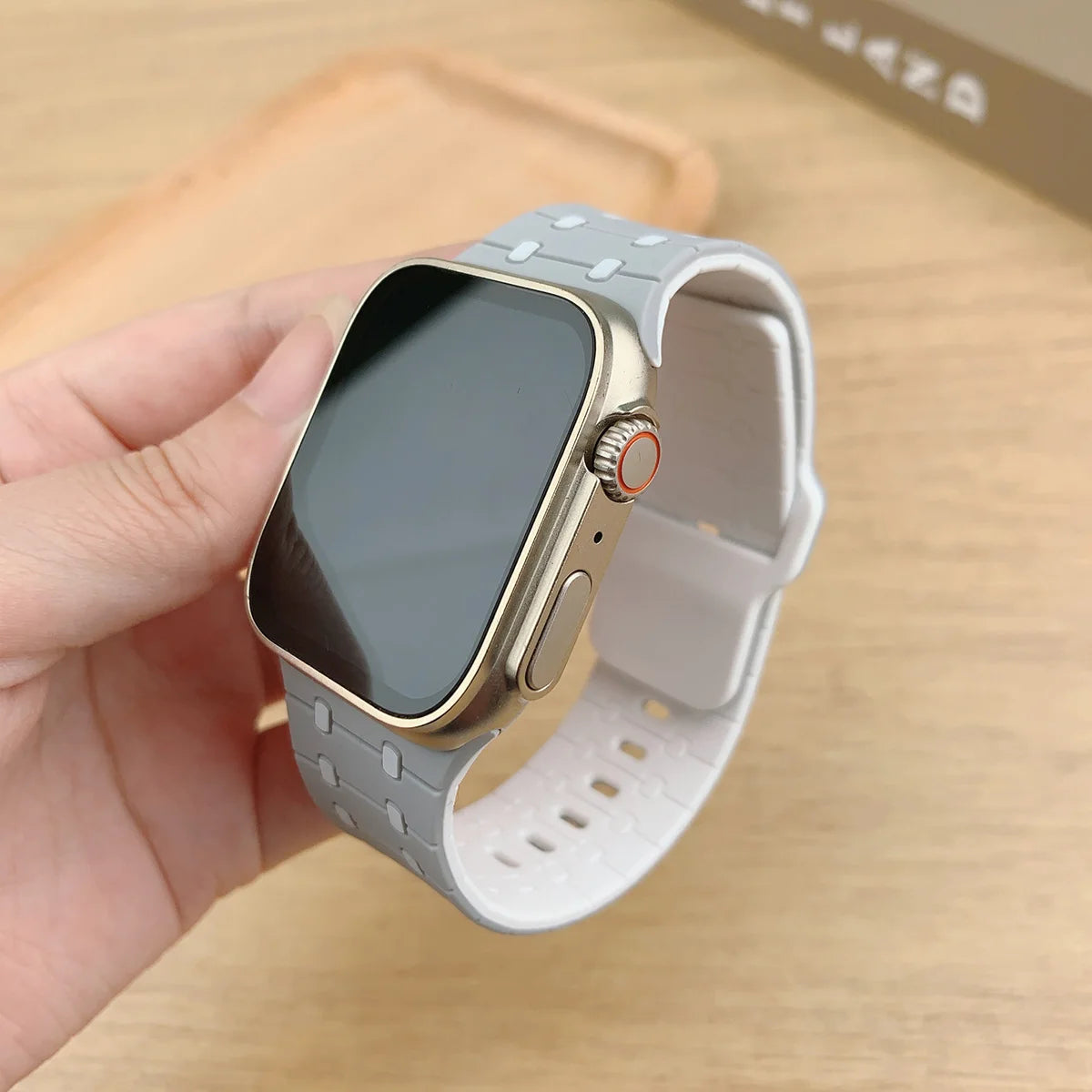 Silicone band For Apple watch Strap 46mm 45mm 41mm 44mm 49mm 40mm 38 42mm bracelet correa iwatch Series 10 9 8 7 6 5 3 SE Ultra