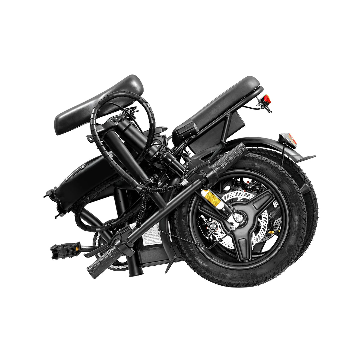 HEZZO T5 Folding Electric Bike For Adults 750W Peak Motor