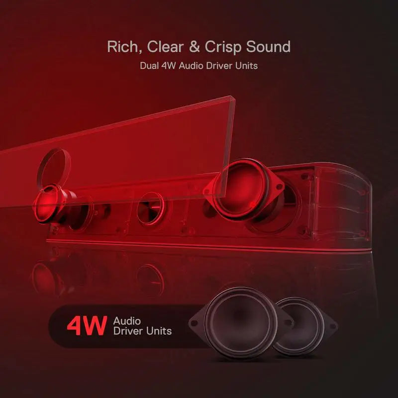 Redragon GS560 Adiemus USB Desktop Soundbar 2.0 Speaker