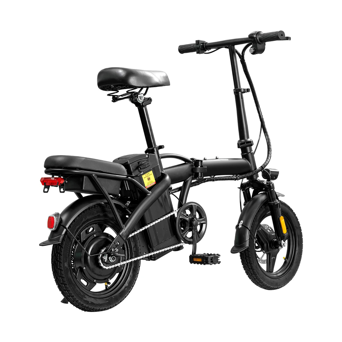 HEZZO T5 Folding Electric Bike For Adults 750W Peak Motor