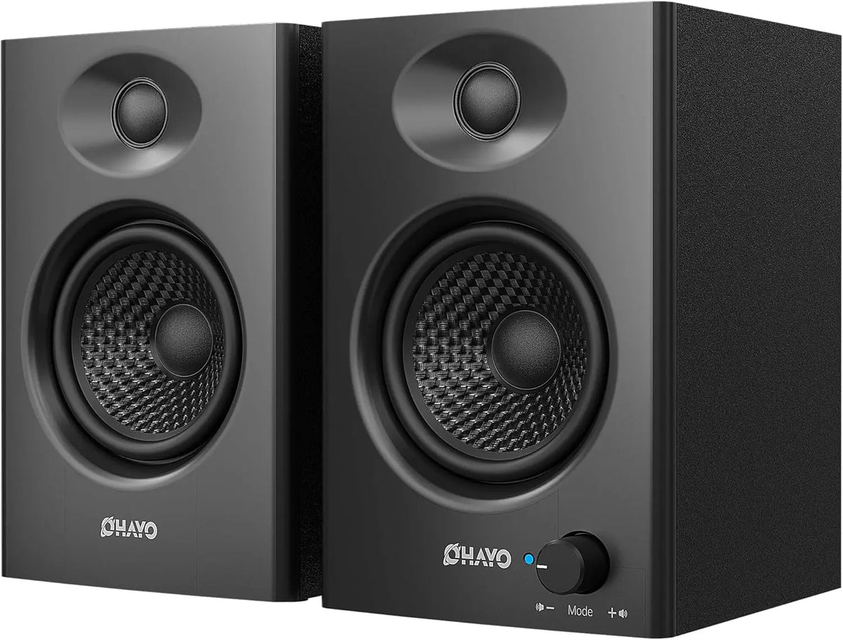 Ohayo Bluetooth 5.3 60W Wireless Bookshelf Speakers For Home PC