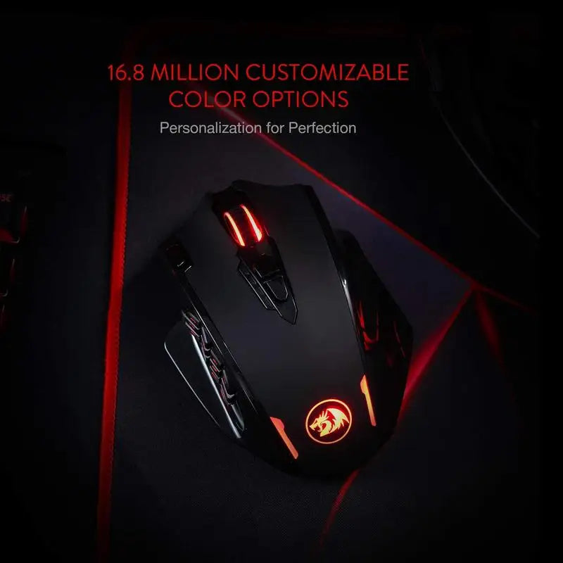 Redragon M913 Wireless Gaming Mouse With 16 Programmable Buttons