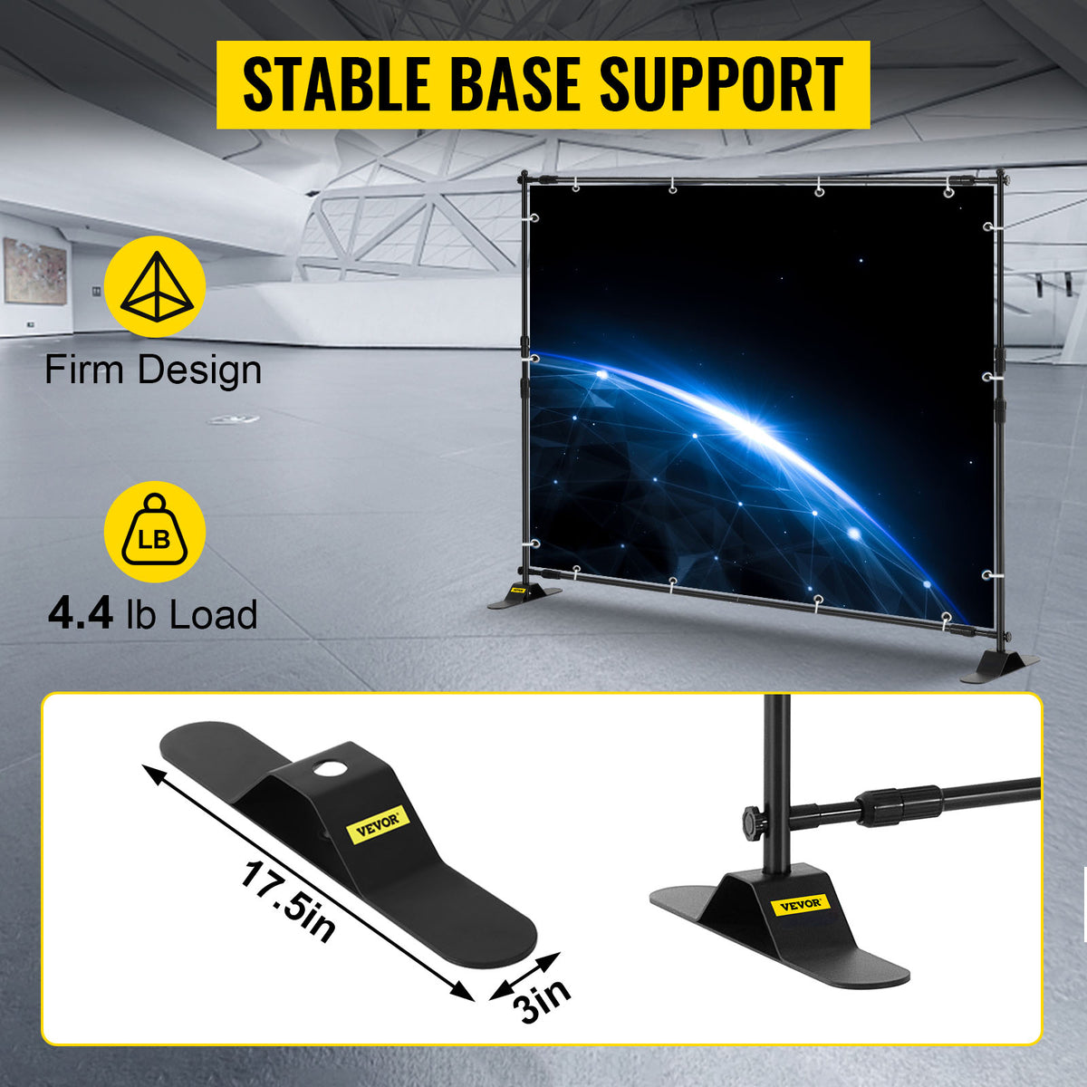 SucceBuy Adjustable Telescopic Backdrop Stand For Photography