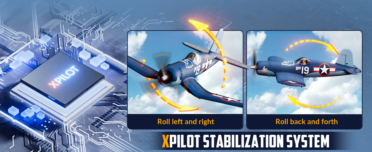 Volantexrc F4U Corsair Brushless Airplane Four Channel Ready To Fly