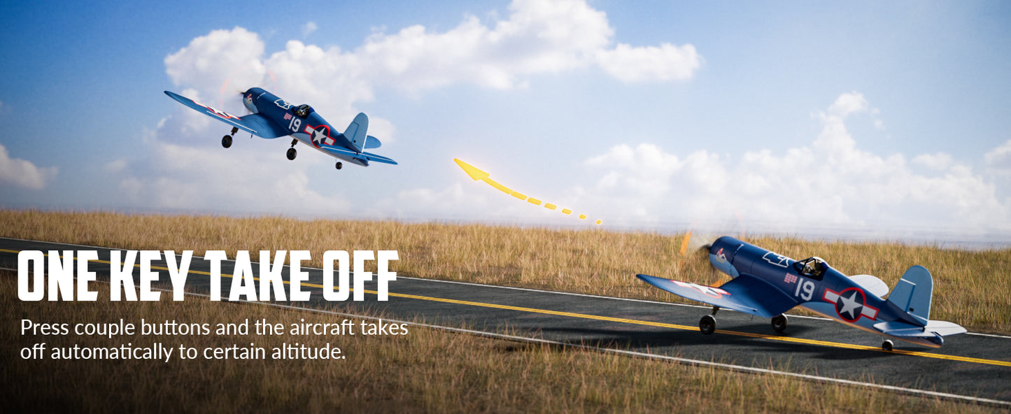 Volantexrc F4U Corsair Brushless RTF Remote Control Plane